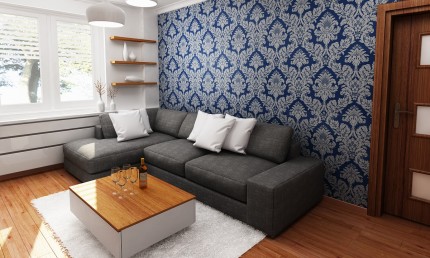 Vizualizácie menšej obývačky / Zvolen